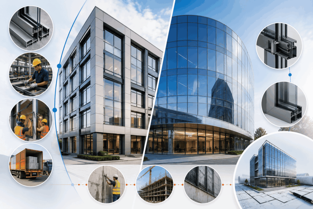 Commercial Façade & Window Costs in India