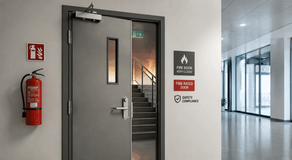 Fire-Rated Doors & Safety Compliance